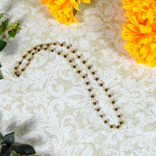 Load image into Gallery viewer, Golden five faces Rudraksha Mala
