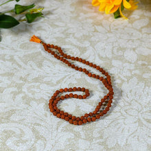 Load image into Gallery viewer, Natural 5 Mukhi Rudraksha Mala
