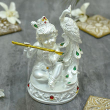 Load image into Gallery viewer, Flute Playing Krishna Idol/Murti
