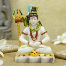 Load image into Gallery viewer, Dazzling Shiv Shankar Marble Idol/Murti
