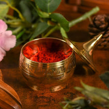 Load image into Gallery viewer, Beautiful Brass Sindoor Container
