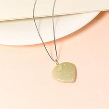 Load image into Gallery viewer, Green Jade Heart Pendant Necklace for Serenity
