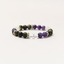 Load image into Gallery viewer, Aquarius Zodiac Crystal Bracelet
