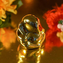 Load image into Gallery viewer, Artistic Golden Ganesha Idol
