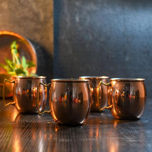 Load image into Gallery viewer, Magnificent Moscow Mule Copper Mugs (Set of 4)
