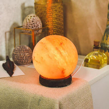 Load image into Gallery viewer, Himalayan Pink Salt Globe Glow Lamp

