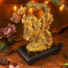Load image into Gallery viewer, White Golden Radha Krishna Jhula
