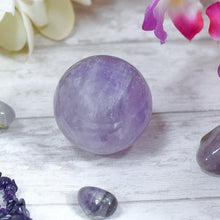 Load image into Gallery viewer, Amethyst Brazilian Natural Ball

