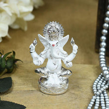 Load image into Gallery viewer, Silver Plated Laddu Ganesha
