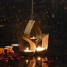 Load image into Gallery viewer, Floral Akriti T-Light Holder
