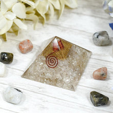 Load image into Gallery viewer, Natural Clear Quart Pyramid
