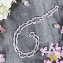 Load image into Gallery viewer, Rose Quartz Crystal Healing Natural Mala | Stone of Love
