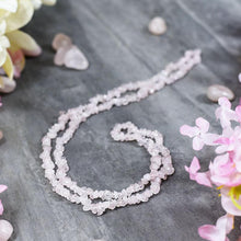 Load image into Gallery viewer, Rose Quartz Crystal Healing Natural Mala | Stone of Love
