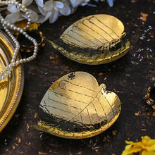 Load image into Gallery viewer, Antique Brass Prayer Leaf (Set of 2)
