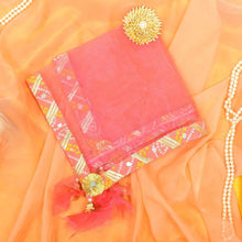 Load image into Gallery viewer, Pastel Peach Jaipuri Thali Cover
