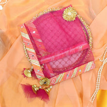 Load image into Gallery viewer, Pastel Rani Jaipuri Thali Cover
