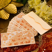 Load image into Gallery viewer, Rajwada Wedding Shagun Envelope Set of 5
