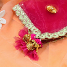 Load image into Gallery viewer, Majestic Mint &amp; Rani Thali Cover
