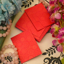 Load image into Gallery viewer, Pretty Little Shagun Envelope Pink with Golden Patches (Pack of 5)
