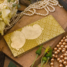 Load image into Gallery viewer, Medallion Yellow Envelope with Paisley Design(Set of 5)
