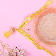 Load image into Gallery viewer, Festive Yellow Thali Cover
