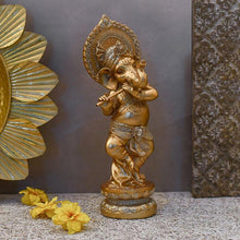 Load image into Gallery viewer, Lord Ganesha Playing A Flute/Bansuri⎮Ganesh Chaturthi
