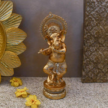 Load image into Gallery viewer, Lord Ganesha Playing A Flute/Bansuri⎮Ganesh Chaturthi
