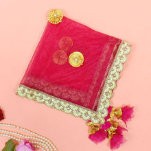 Load image into Gallery viewer, Majestic Mint &amp; Rani Thali Cover
