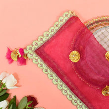 Load image into Gallery viewer, Majestic Mint &amp; Rani Thali Cover
