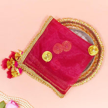 Load image into Gallery viewer, Radiant Rani Thali Cover
