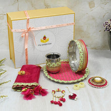 Load image into Gallery viewer, My Stylish Karwa Chauth Box (Rani &amp; Mint)
