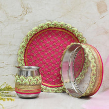 Load image into Gallery viewer, My Stylish Karwa Chauth Box (Rani &amp; Mint)
