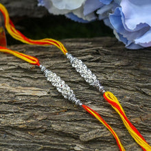 Load image into Gallery viewer, Designer Stone Rakhi (Set of 2)
