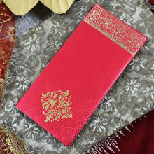 Load image into Gallery viewer, Red Shagun Envelope (Pack of 5)
