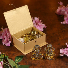Load image into Gallery viewer, Petite Deluxe Gold Diwali Pooja Box
