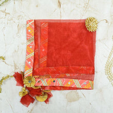 Load image into Gallery viewer, Scarlet Red &amp; Peach Thali Cover
