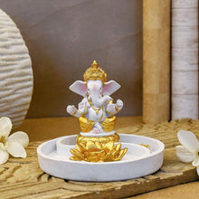 Load image into Gallery viewer, Beautiful Ganpati Incense &amp; T-light Holder

