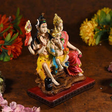 Load image into Gallery viewer, Divine Colorful Shiv Parivar Statue
