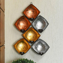 Load image into Gallery viewer, Glimmer Wall Decor T-Light Holder
