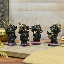 Load image into Gallery viewer, Dancing Lord Ganesha (Set of 4)
