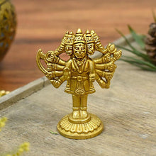 Load image into Gallery viewer, Brass Panchmukhi Hanuman
