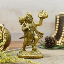 Load image into Gallery viewer, Majestic Lord Hanuman Brass Idol
