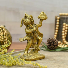 Load image into Gallery viewer, Majestic Lord Hanuman Brass Idol
