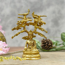 Load image into Gallery viewer, Meditating Buddha Under Bodhi Tree
