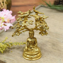 Load image into Gallery viewer, Meditating Buddha Under Bodhi Tree

