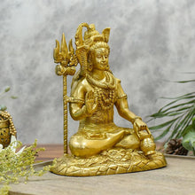 Load image into Gallery viewer, Meditating Lord Shiva Idol/Murti
