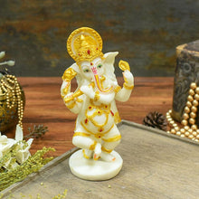 Load image into Gallery viewer, Divine Dancing Ganesha With Flute
