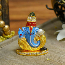 Load image into Gallery viewer, Artistic Multicolour Dashboard Ganesha
