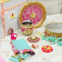 Load image into Gallery viewer, Mint &amp; Rani Gift Box for Karwa Chauth (Set of 10)
