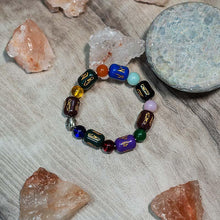 Load image into Gallery viewer, Multi Color Cylidrical Round Chinese Bracelet
